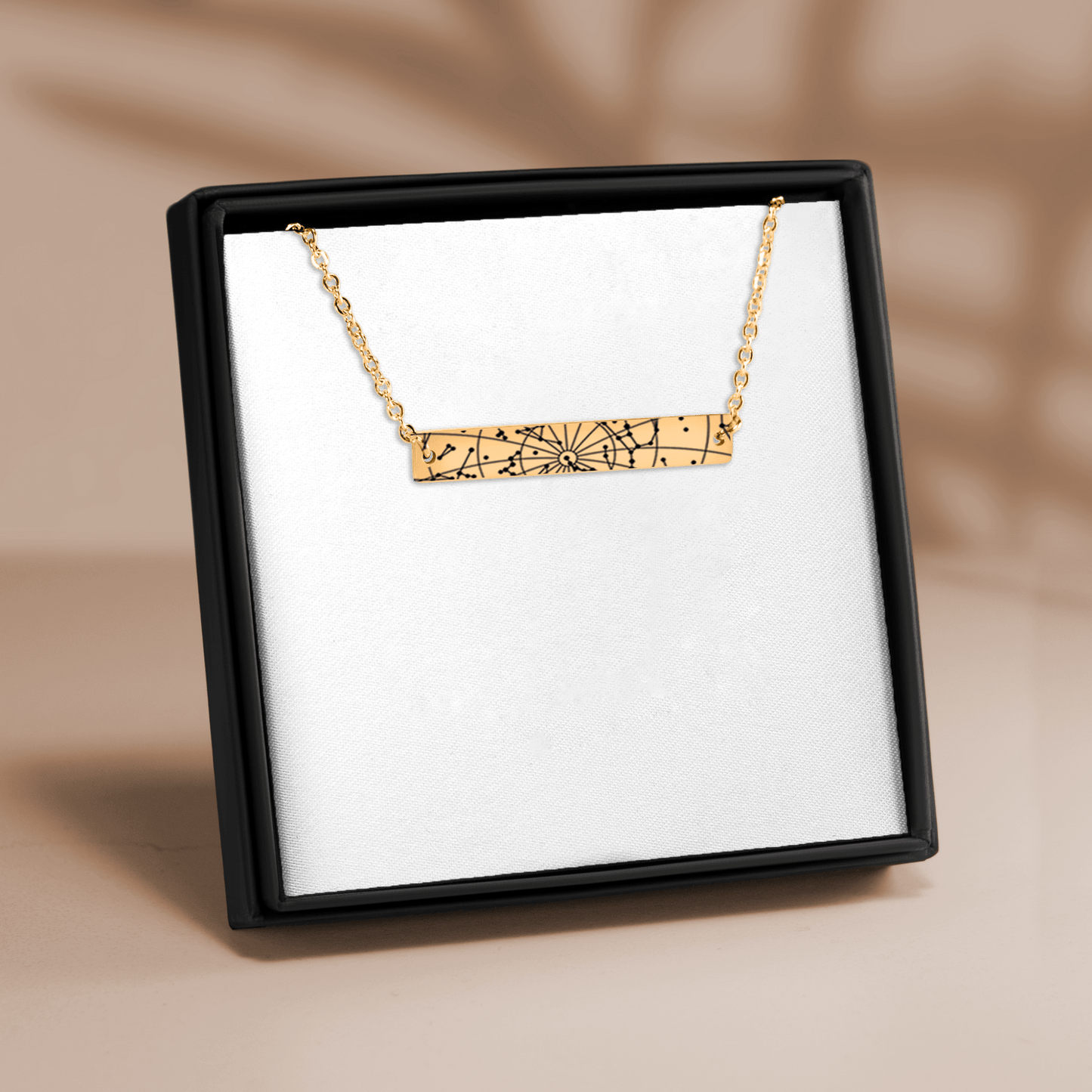 Horizontal Star Map Necklace